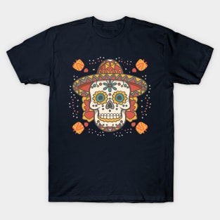 cinco de mayo skull graphic T-Shirt
